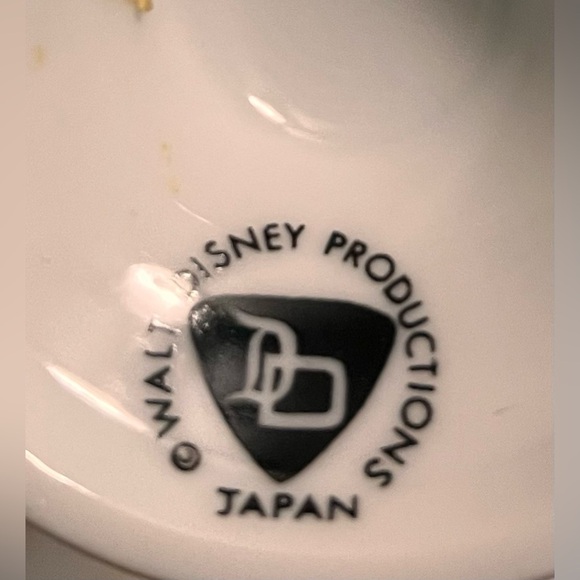 Vintage Walt Disney Productions Mickey Mouse Pedestal Coffee Mug Cup 70’s Japan - Picture 6 of 6